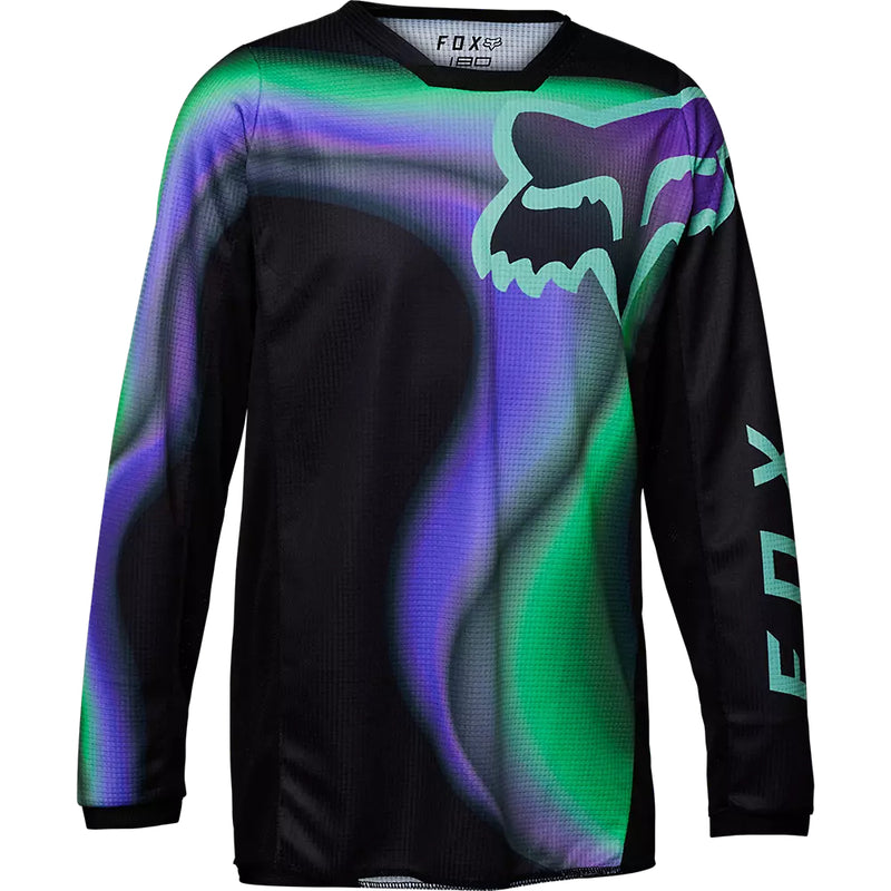 FOX Polera Moto Infantil 180 Toxsyk Negro - Rideshop