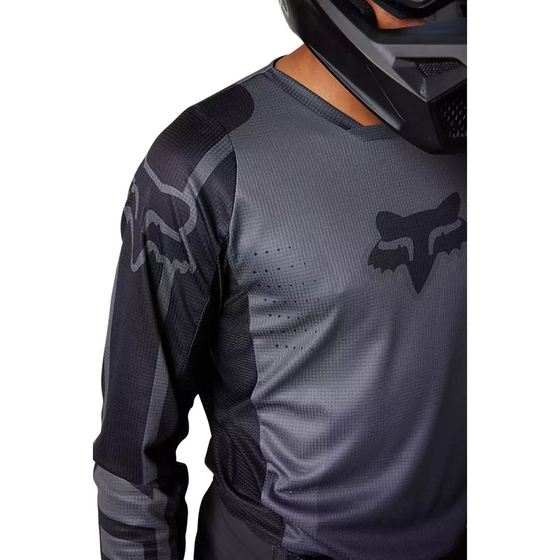 FOX Polera Moto 180 Leed Gris/Negro - Rideshop