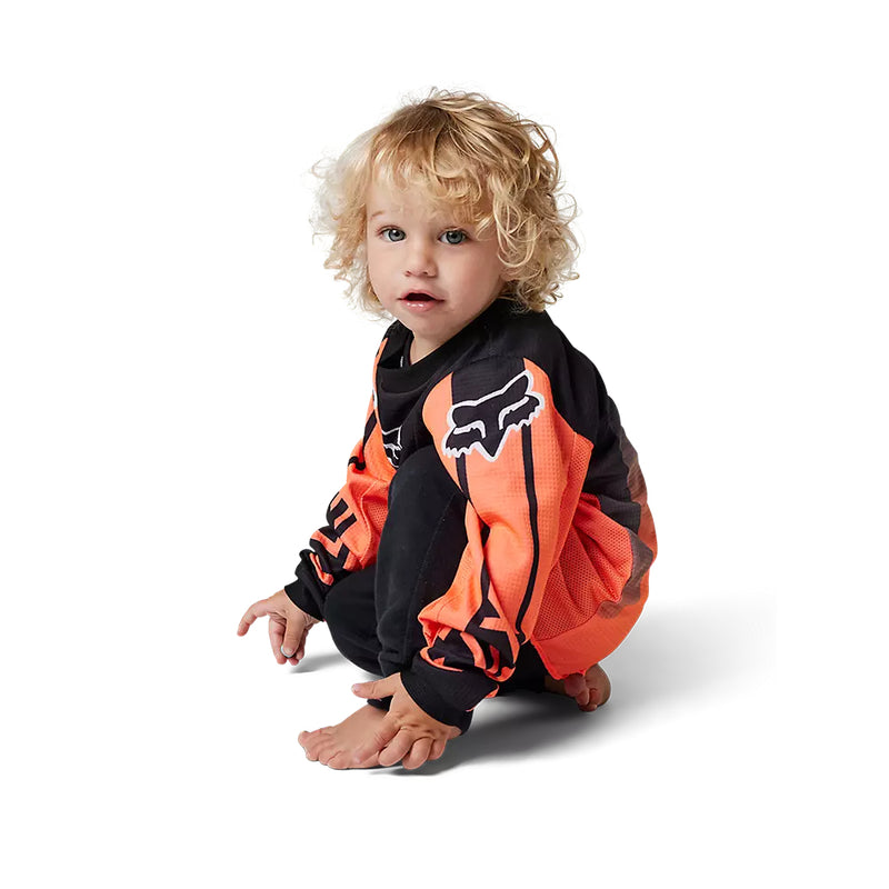 FOX Polera Moto Infantil 180 Leed Naranjo - Rideshop