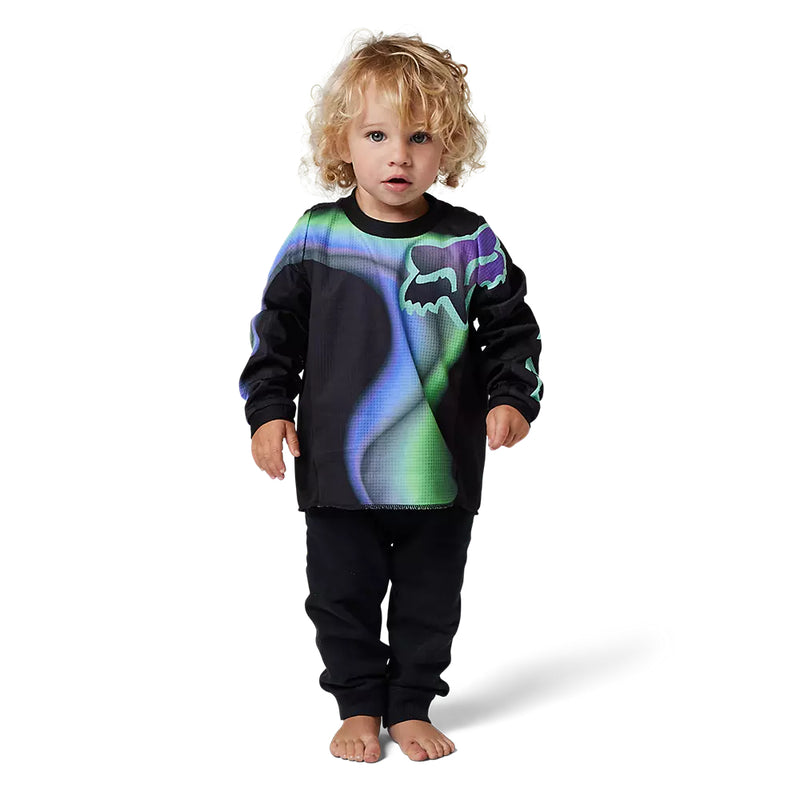 FOX Polera Moto Infantil 180 Toxsyk Negro - Rideshop