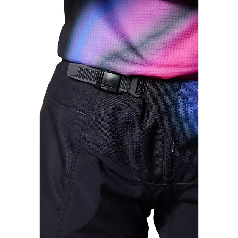 FOX Pantalon Moto Mujer 180 Toxsyk Negro/Rosado - Rideshop