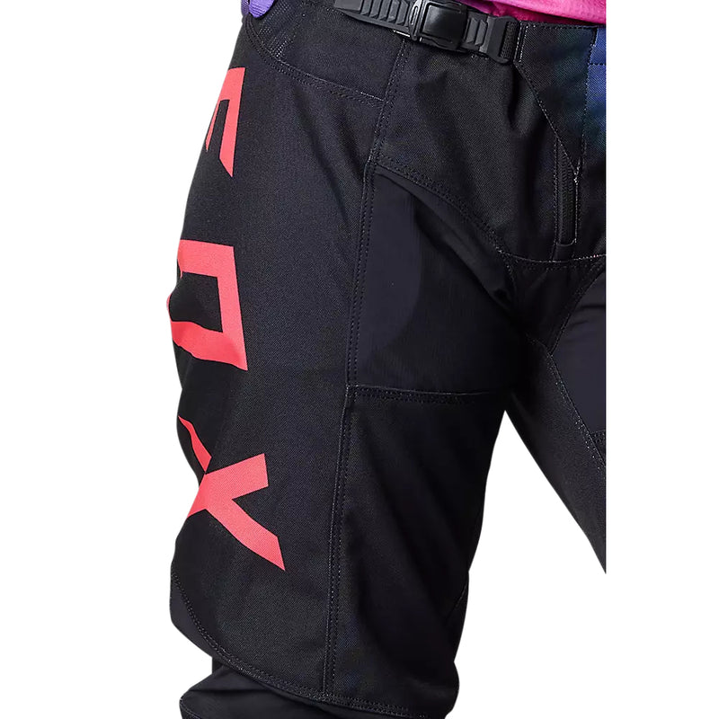 FOX Pantalon Moto Mujer 180 Toxsyk Negro/Rosado - Rideshop