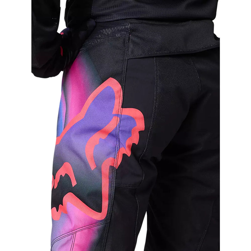 FOX Pantalon Moto Mujer 180 Toxsyk Negro/Rosado - Rideshop