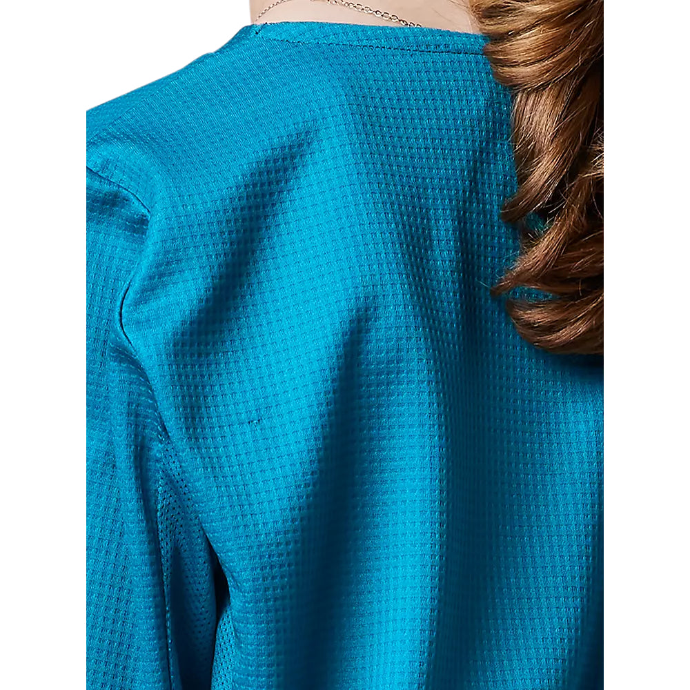 FOX Polera Moto Niña 180 Toxsyk Celeste - Rideshop