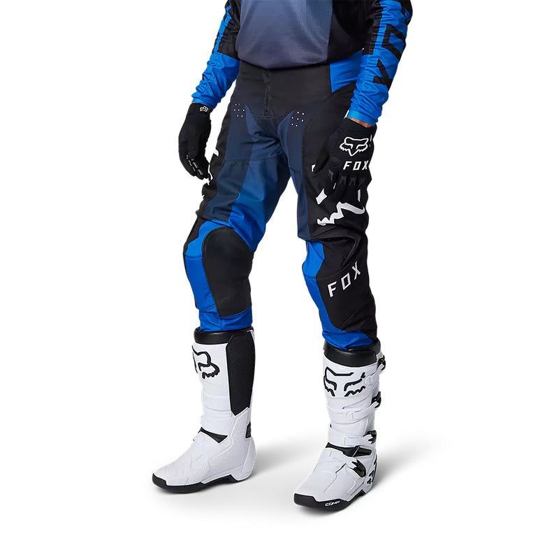 FOX Pantalon Moto 180 Leed Azul/Negro - Rideshop