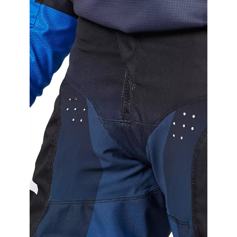 FOX Pantalon Moto 180 Leed Azul/Negro - Rideshop