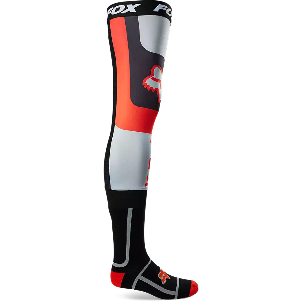 FOX Calcetines Moto Flexair Knee Brace Rojo - Rideshop