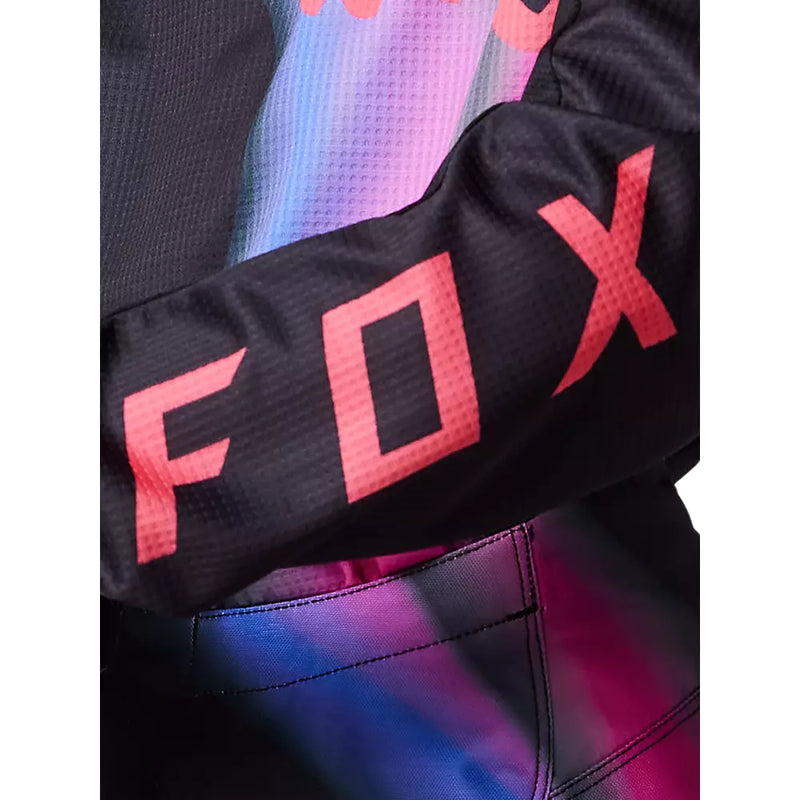 FOX Polera Moto Niña 180 Toxsyk Negro/Rosado - Rideshop