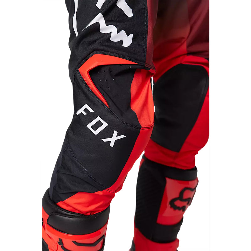 FOX Pantalon Moto 180 Leed Rojo/Negro - Rideshop