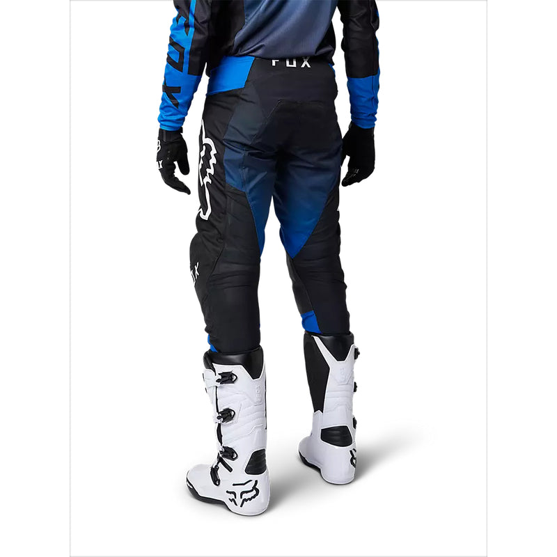 FOX Pantalon Moto 180 Leed Azul/Negro - Rideshop