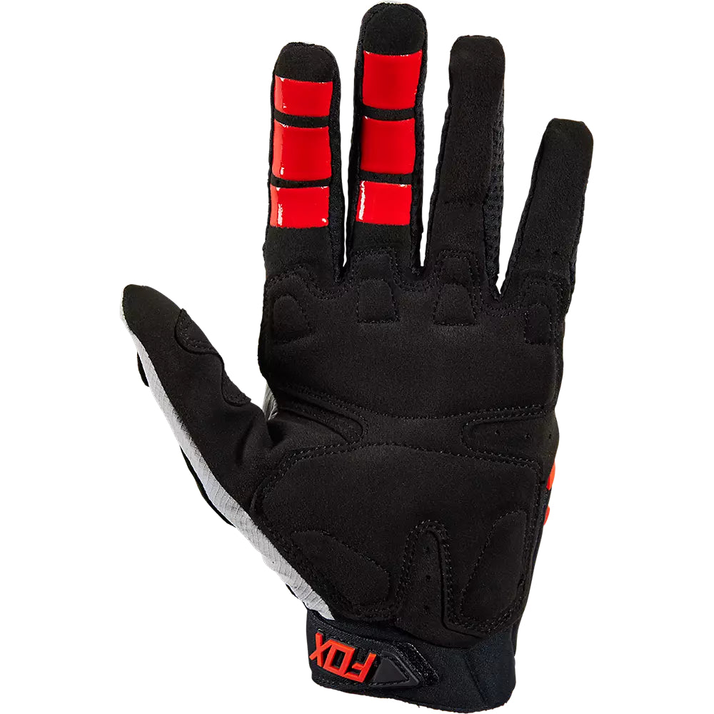 FOX Guantes Moto Mujer Pawtector CE Gris/Rojo - Rideshop