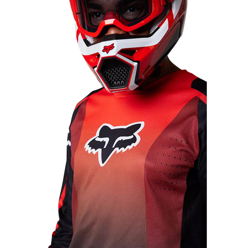 FOX Polera Moto 180 Leed Rojo/Negro - Rideshop