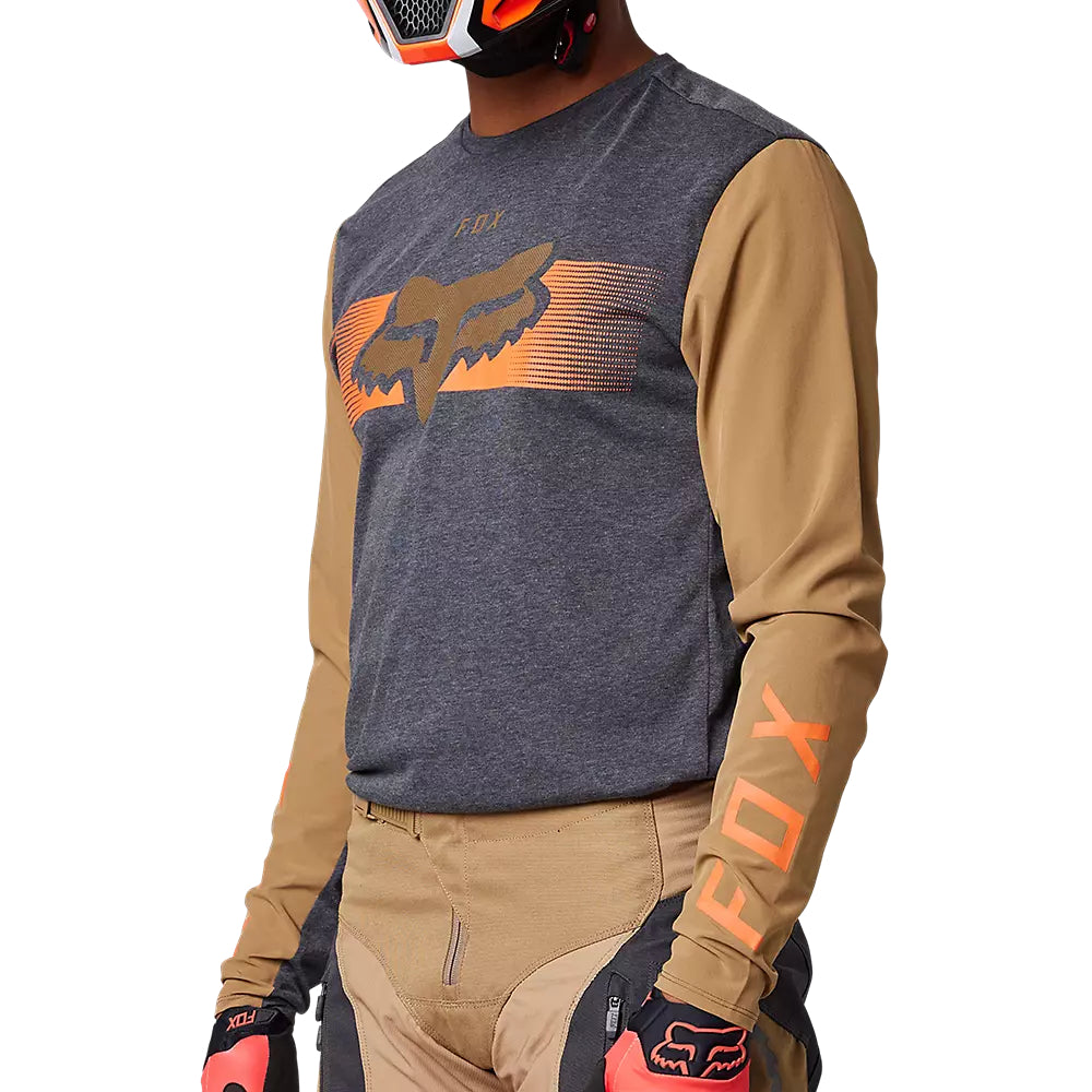 FOX Polera Moto Ranger Offroad Cafe/Gris - Rideshop