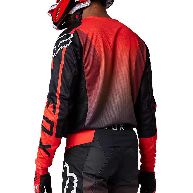 FOX Polera Moto 180 Leed Rojo/Negro - Rideshop