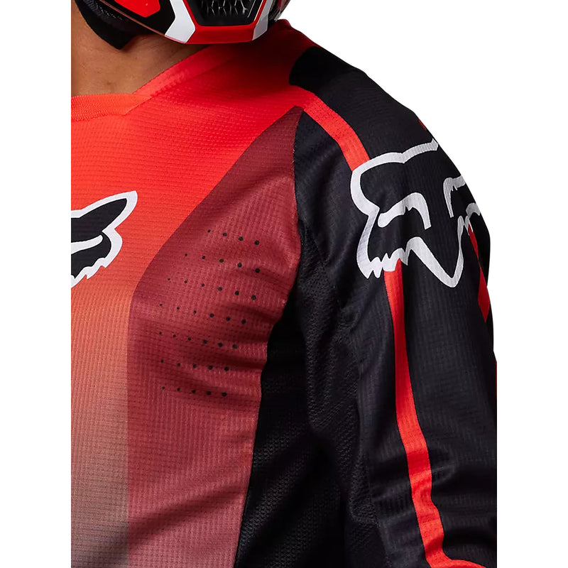 FOX Polera Moto 180 Leed Rojo/Negro - Rideshop