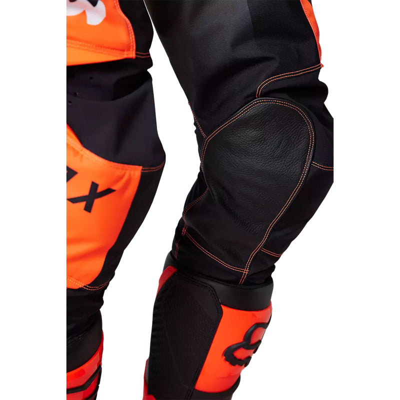 FOX Pantalon Moto 180 Leed Naranjo/Negro - Rideshop