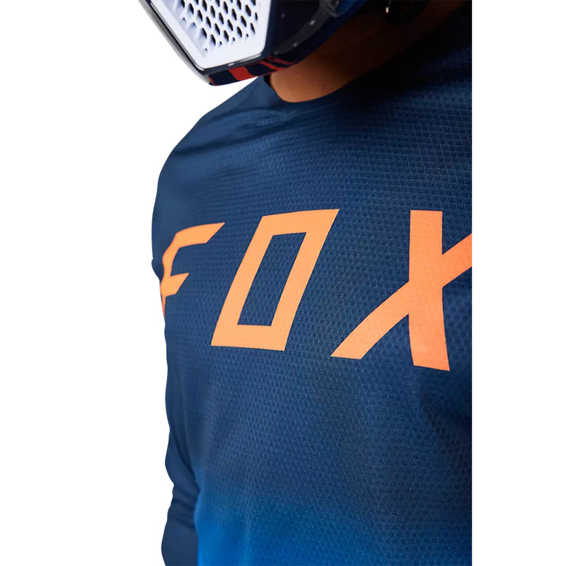 FOX Polera Moto 360 Fgmnt Azul - Rideshop