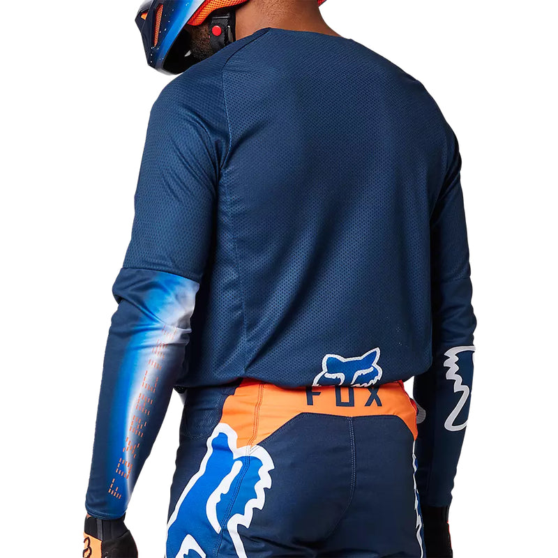 FOX Polera Moto 360 Fgmnt Azul - Rideshop