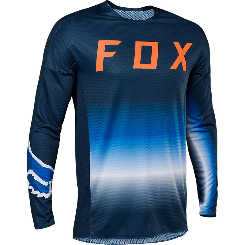 FOX Polera Moto 360 Fgmnt Azul - Rideshop