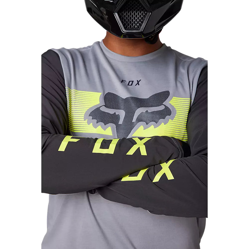 FOX Polera Moto Ranger Offroad Gris - Rideshop