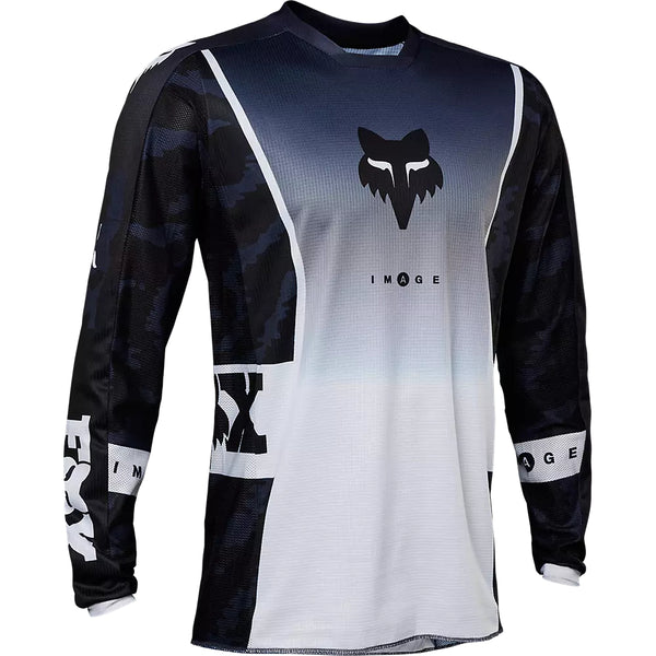 FOX Polera Moto 180 Nuklr Azul/Blanco - Rideshop