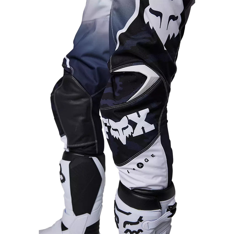 FOX Pantalon Moto 180 Nuklr Azul/Blanco - Rideshop