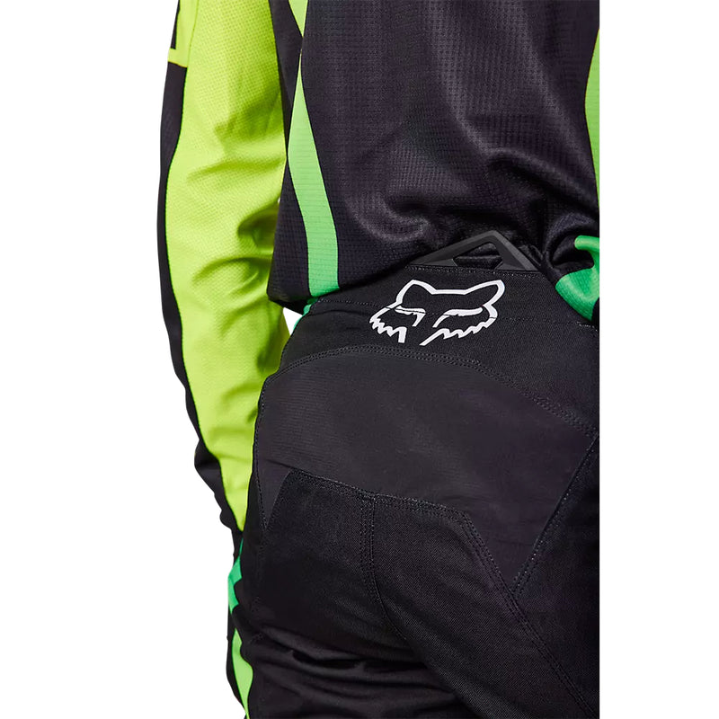 FOX Pantalon Moto 180 Monster Negro/Verde - Rideshop