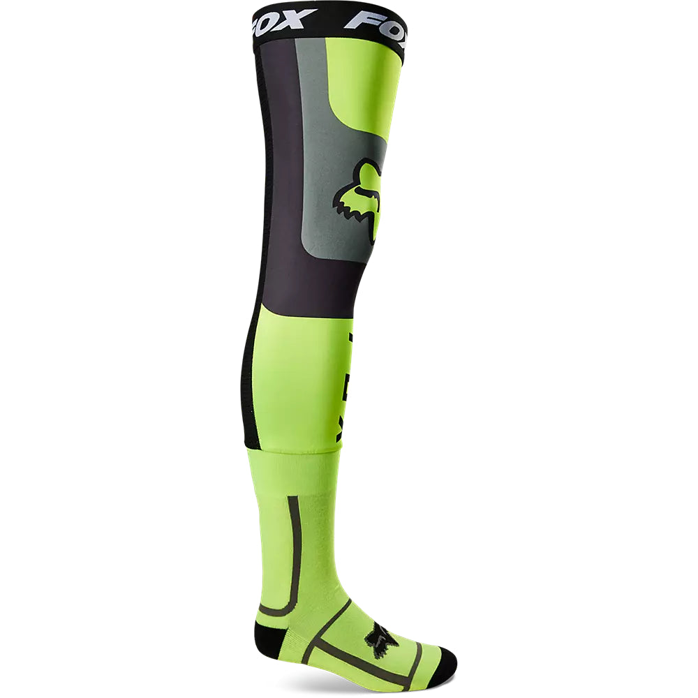 FOX Calcetines Moto Flexair Knee Brace Amarillo - Rideshop