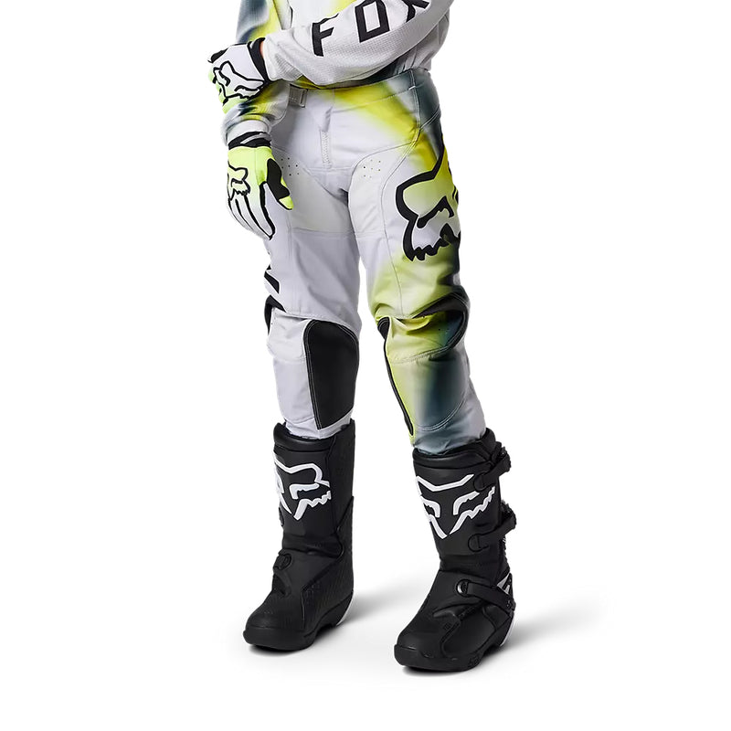 FOX Pantalon Moto Niño 180 Toxsyk Amarillo/Blanco - Rideshop