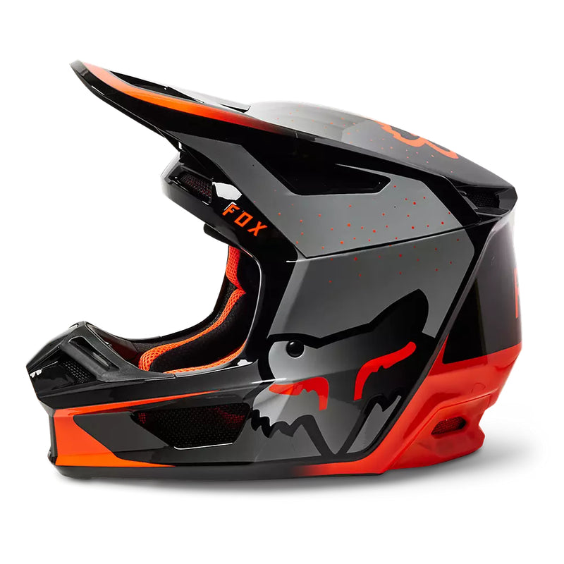 FOX Casco Moto V2 Vizen Naranjo - Rideshop