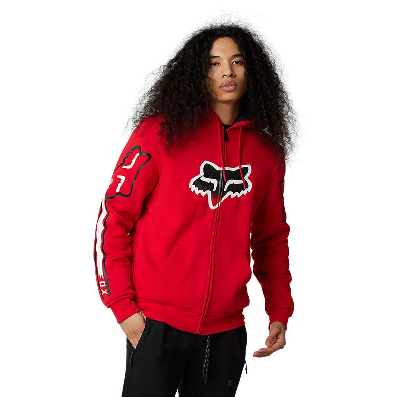 FOX Poleron Lifestyle Vizen Sasquatch Lined Rojo - Rideshop