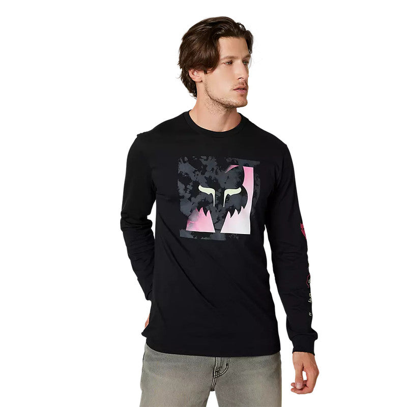 FOX Polera Lifestyle Manga Larga Detonate Negro - Rideshop