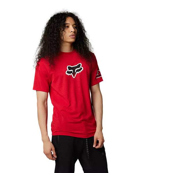 FOX Polera Lifestyle Vizen Drirelease® Rojo - Rideshop