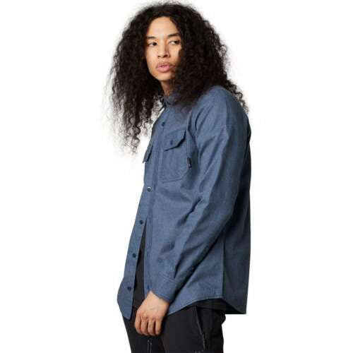 FOX Camisa Lifestyle Assembly Line Azul - Rideshop