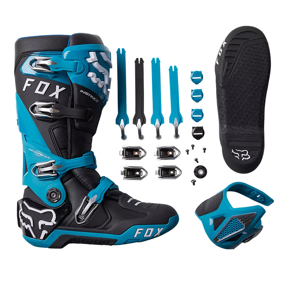 FOX Botas Moto Instinct Azul - Rideshop