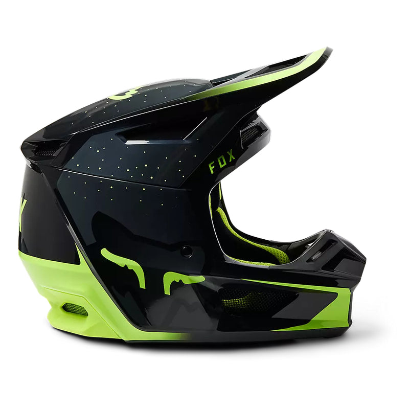 FOX Casco Moto V2 Vizen Amarillo - Rideshop