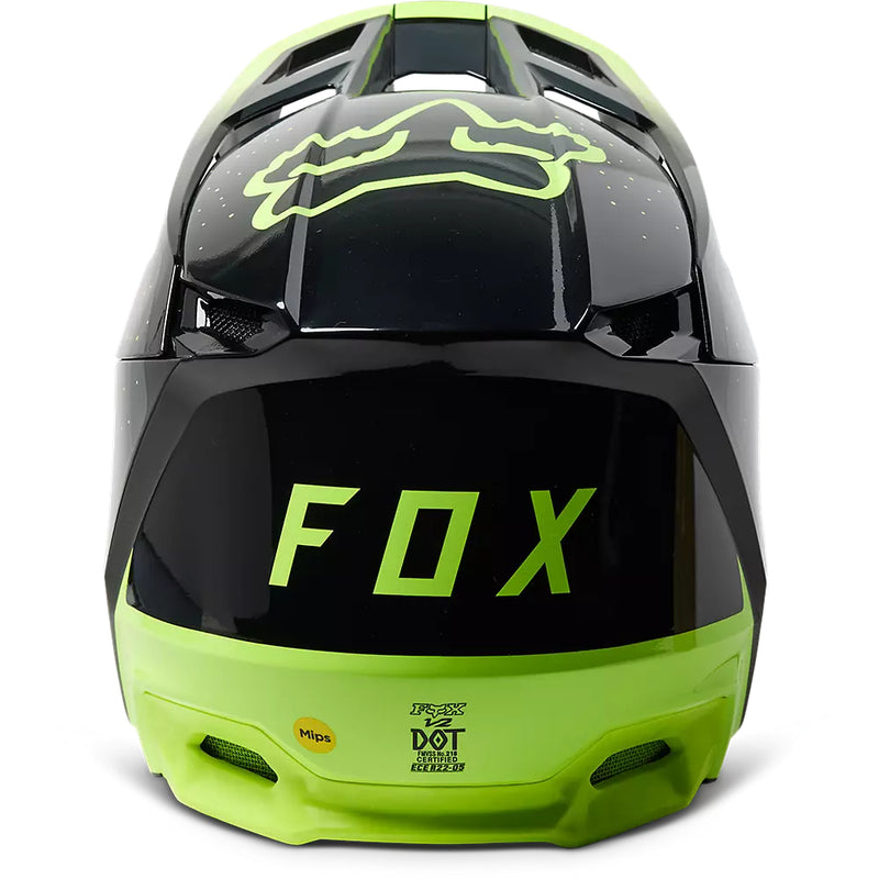 FOX Casco Moto V2 Vizen Amarillo - Rideshop