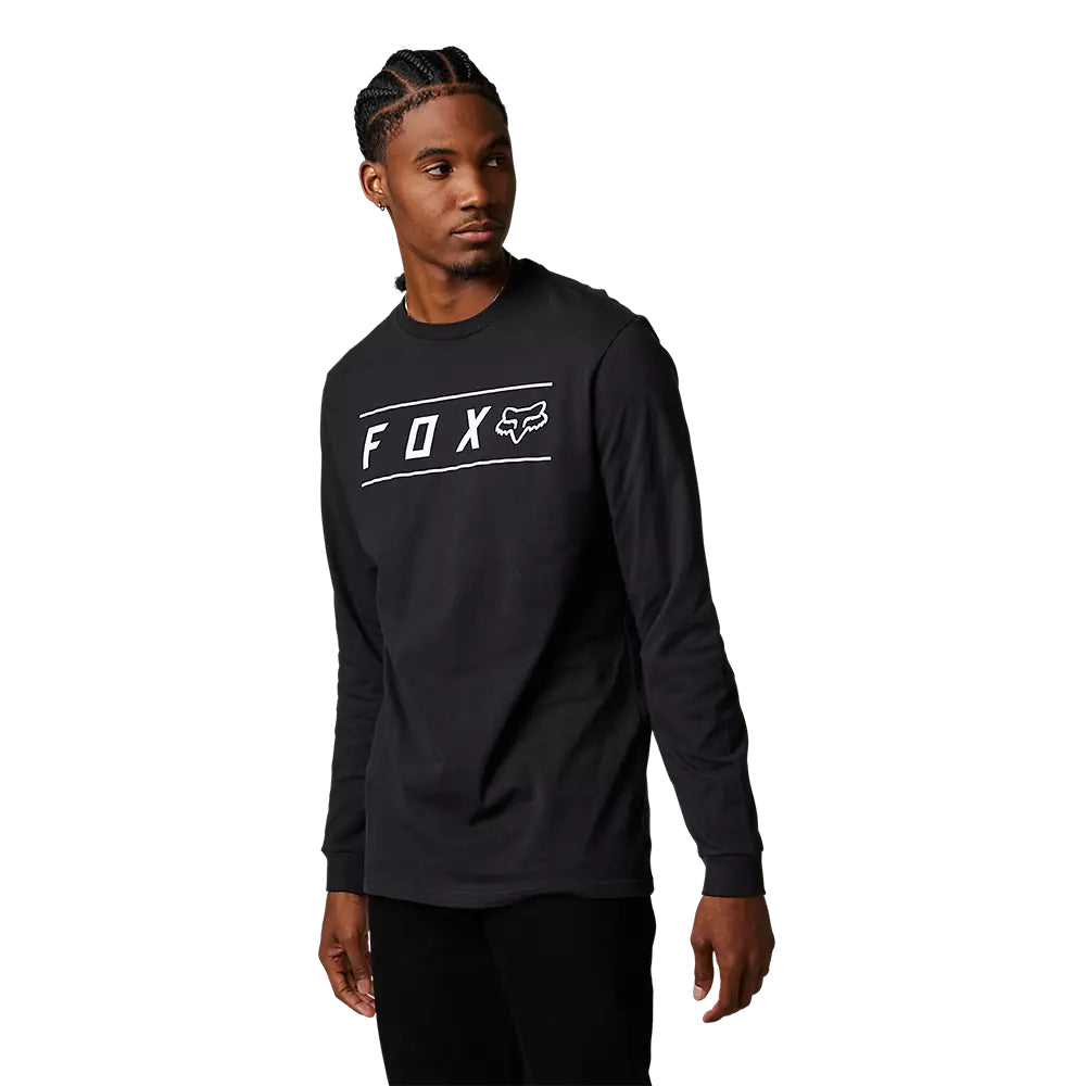FOX Polera Lifestyle Manga Larga Pinnacle Premium Negro - Rideshop