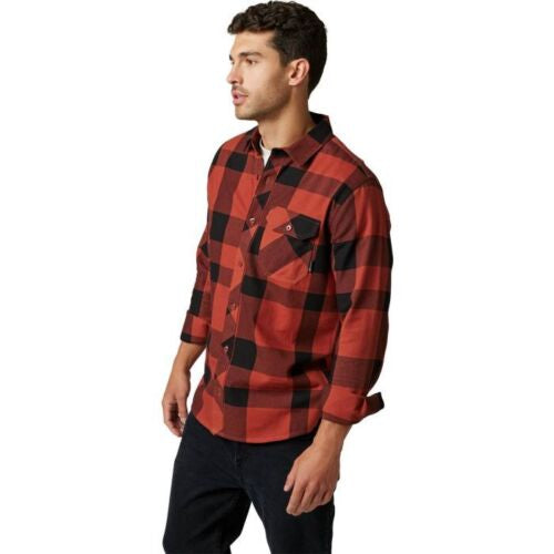 FOX Camisa Lifestyle Voyd 2.0 Rojo - Rideshop