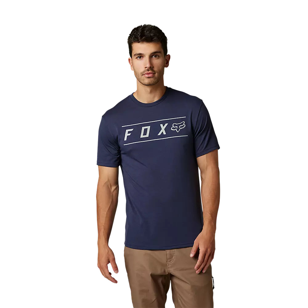 FOX Polera Lifestyle Pinnacle Azul/Blanco - Rideshop