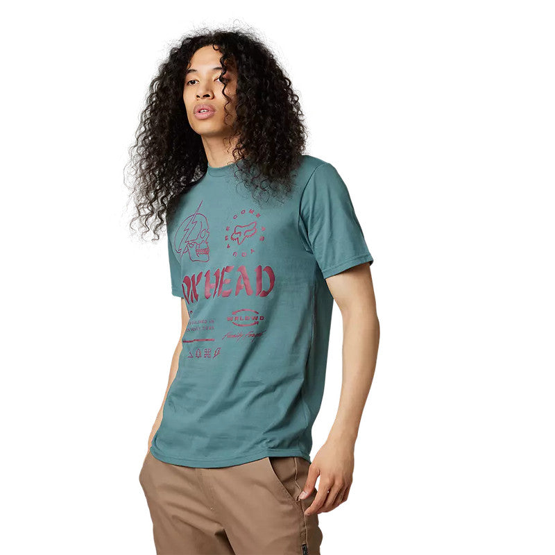 Polera Lifestyle Unlearned Blanco Fox - Rideshop