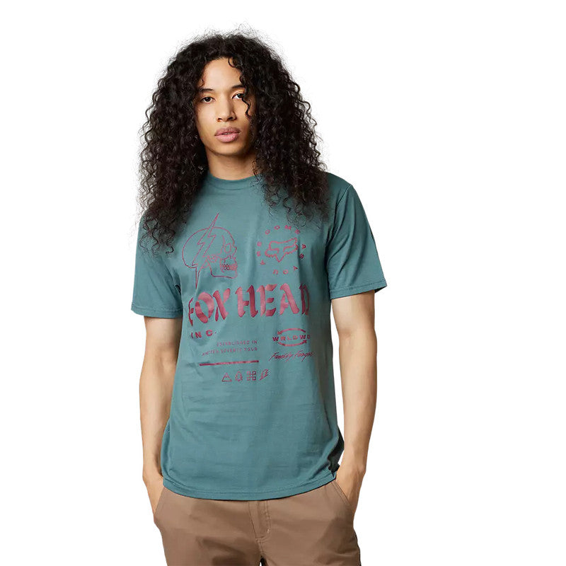 Polera Lifestyle Unlearned Blanco Fox - Rideshop