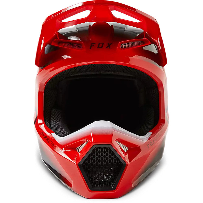 Casco Moto V1 Toxsyk Rojo/Negro Fox - Rideshop