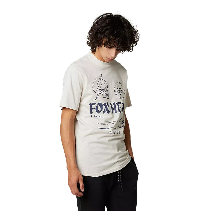 FOX Polera Lifestyle Unlearned Blanco - Rideshop