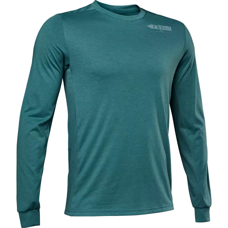 FOX Polera Bicicleta Manga Larga Ranger Drirelease® Verde - Rideshop