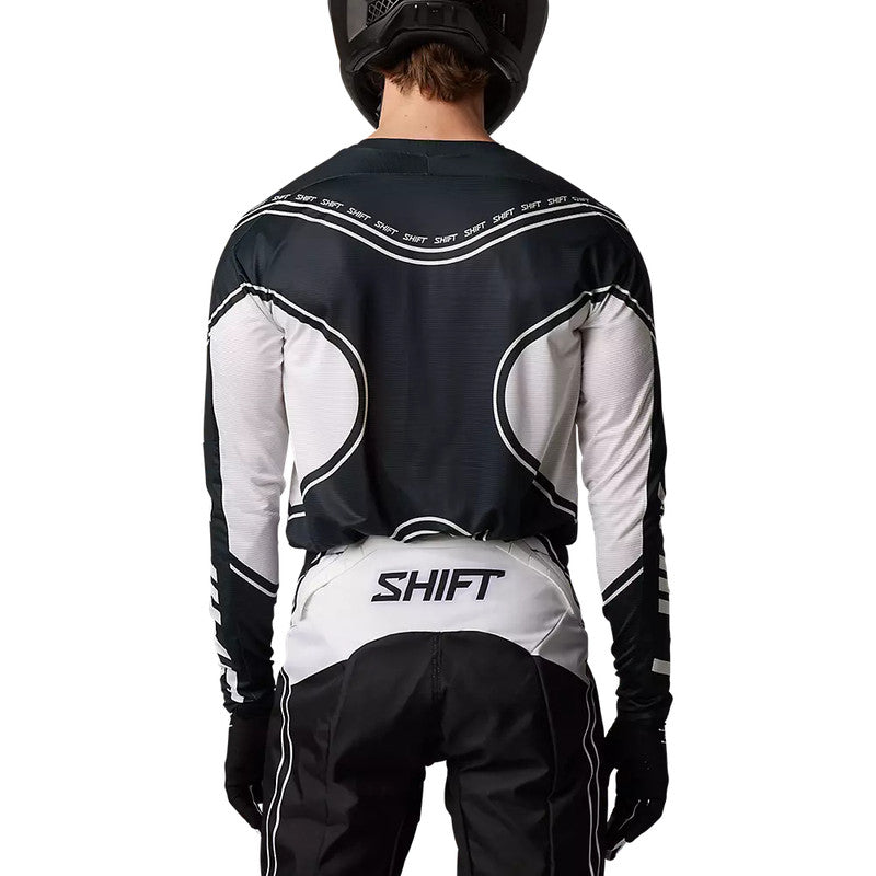 Polera Moto Black Label Qwik Negro Shift - Rideshop