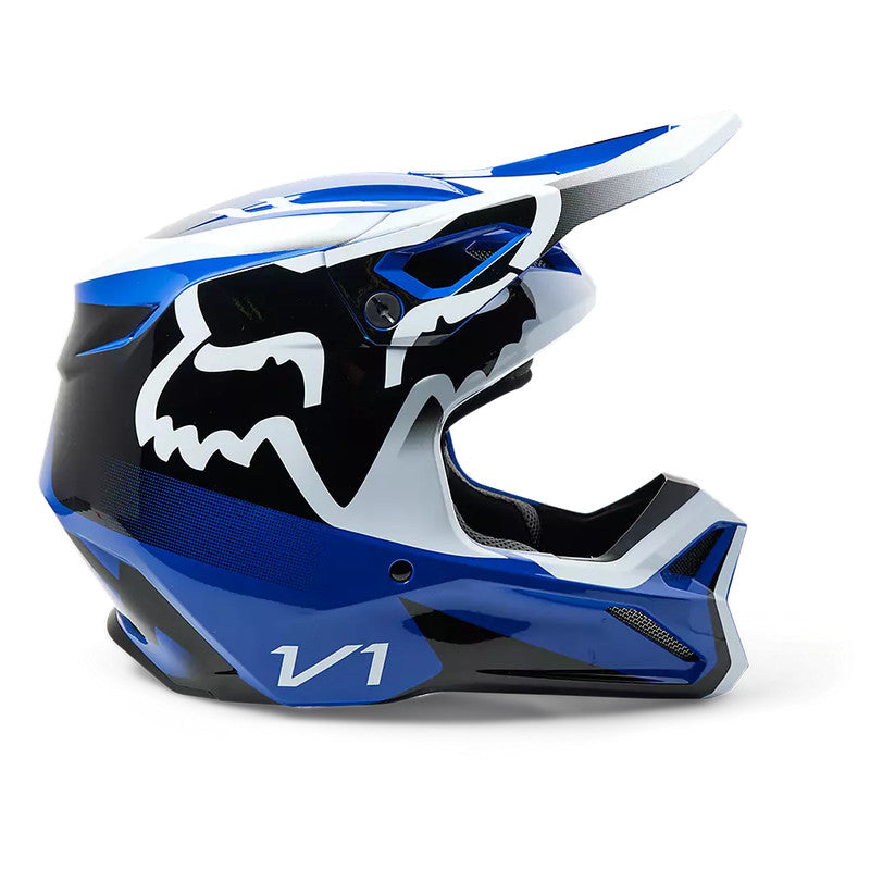 FOX Casco Moto V1 Leed Azul - Rideshop