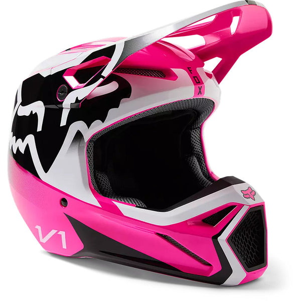 FOX Casco Moto V1 Leed Rosado - Rideshop