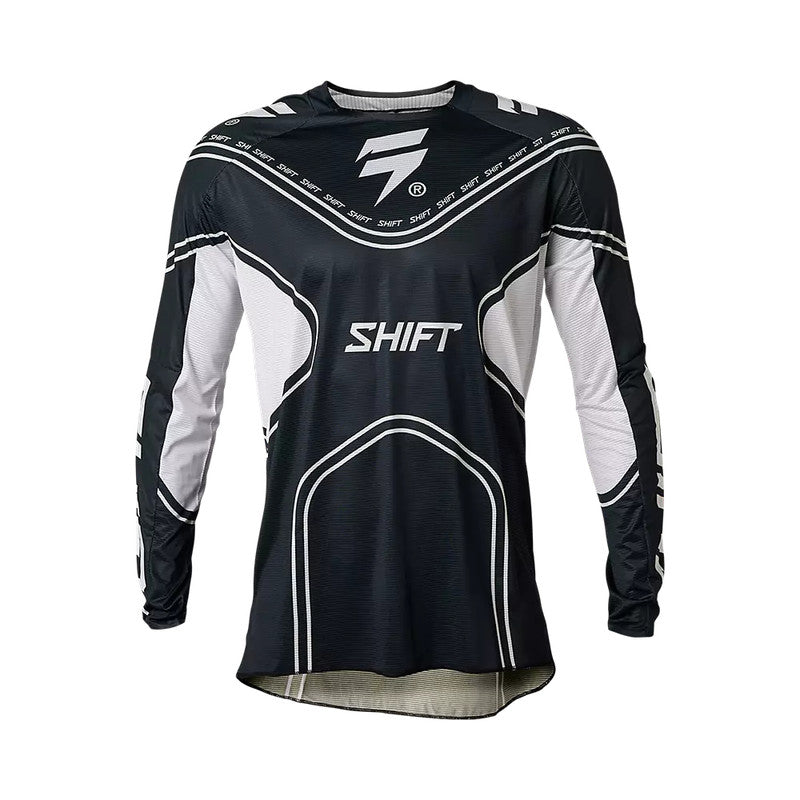 Polera Moto Black Label Qwik Negro Shift - Rideshop