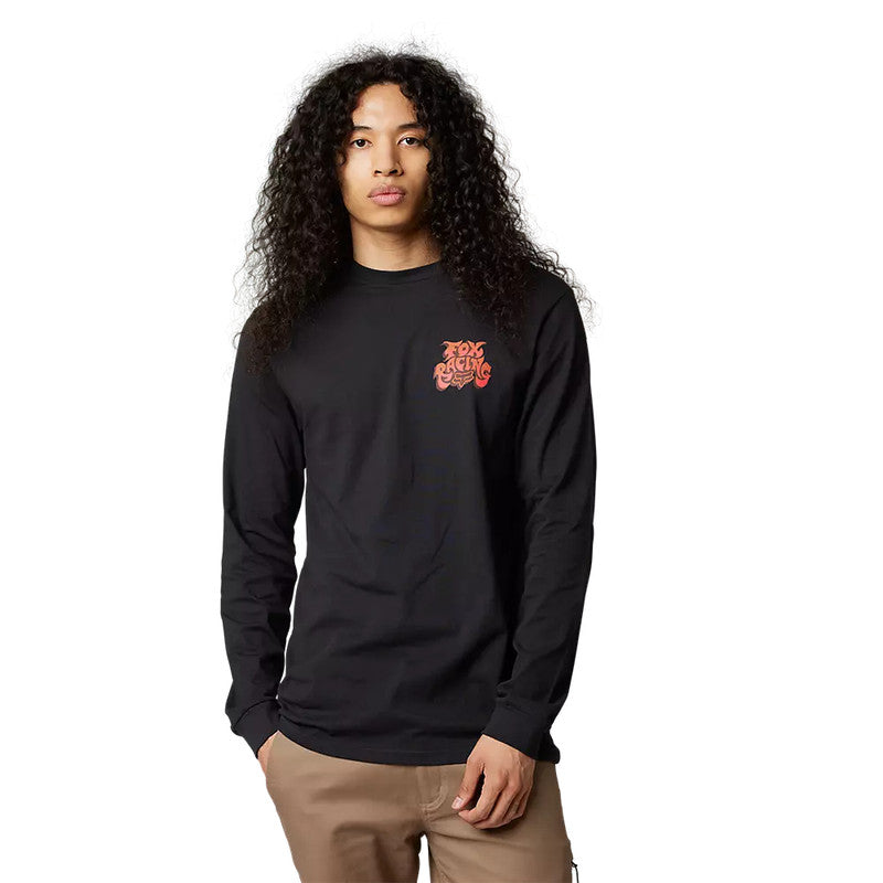 FOX Polera Lifestyle Manga Larga Colel Negro - Rideshop